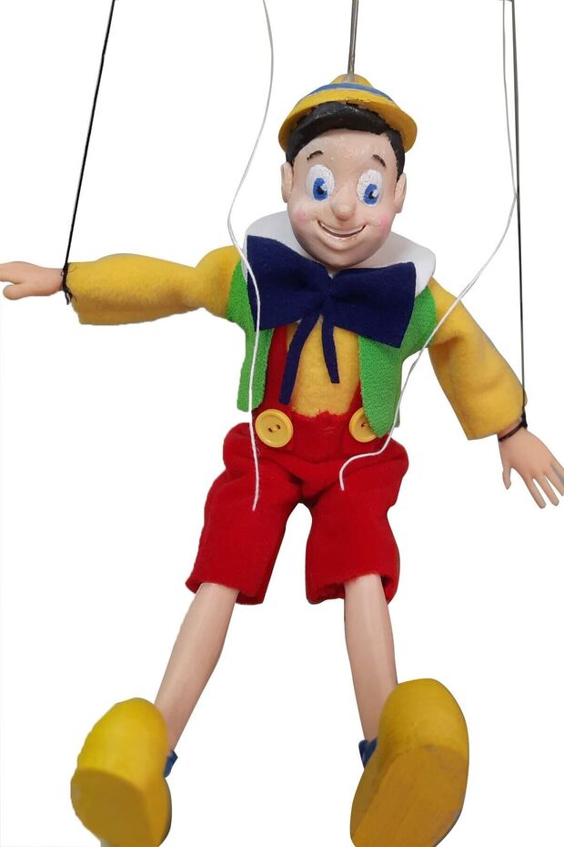 دمية بينوكيو مع سلسلة - 6