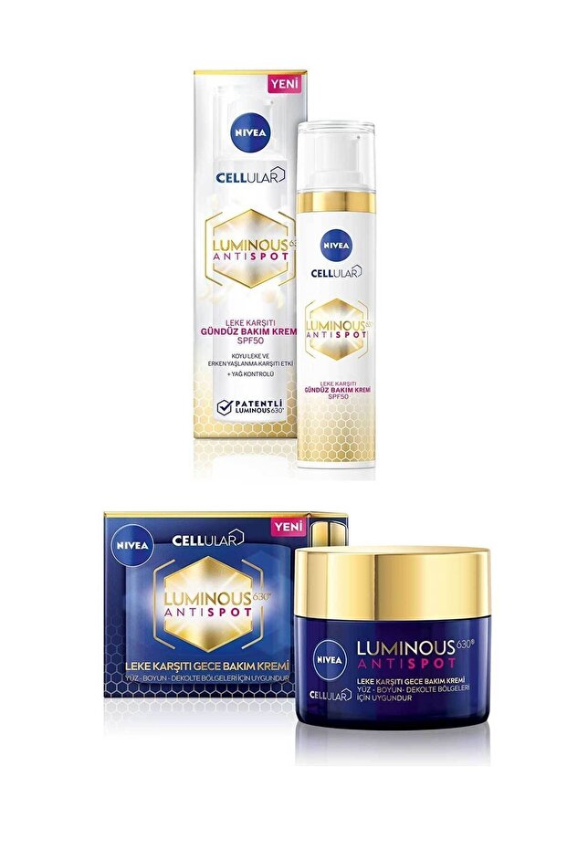 Luminous630 Anti-Spot Day Cream 40ml SPF 50 & Anti-Spot Night Cream 50ml