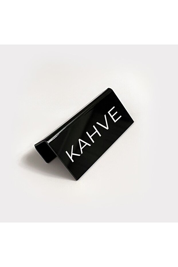 حامل ملصقات أسود - 1