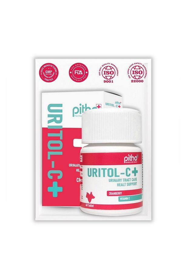 Uritol C | Kedi Ve Köpekler Için Idrar Yolu Ve Üriner Sistem Sağlığı Destekleyici 40 Tablet - 4