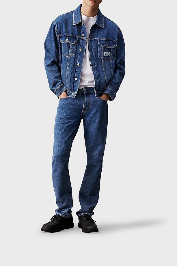 Pamuklu Regular Fit Kot Ceket J30J3257501A4 Erkek KOT CEKET J30J325750 1A4 - 3