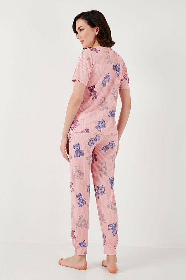 Regular Fit Kısa Kollu Pijama Takımı  PİJAMA TAKIMI 65740104 - 8