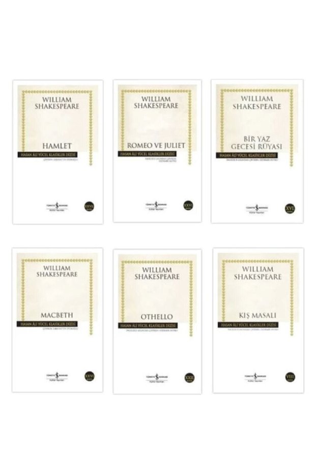 William Shakespeare Set of 6 Books Hasan Ali Yücel Klasikleri