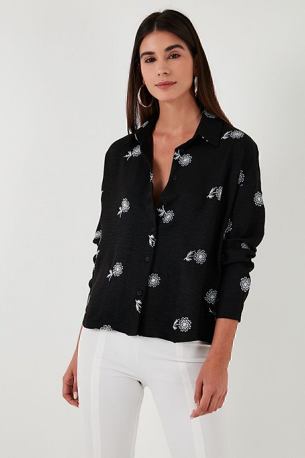 Çiçekli Regular Fit Gömlek  GÖMLEK 67044532S4 - 3