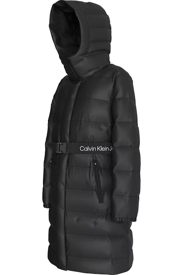 LW PADDED LONG FITTED JACKET - 4