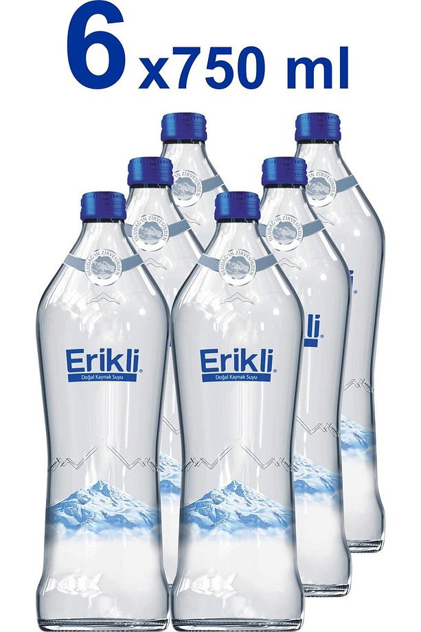 Premium Cam Şişe Su 6x750 Ml - 1