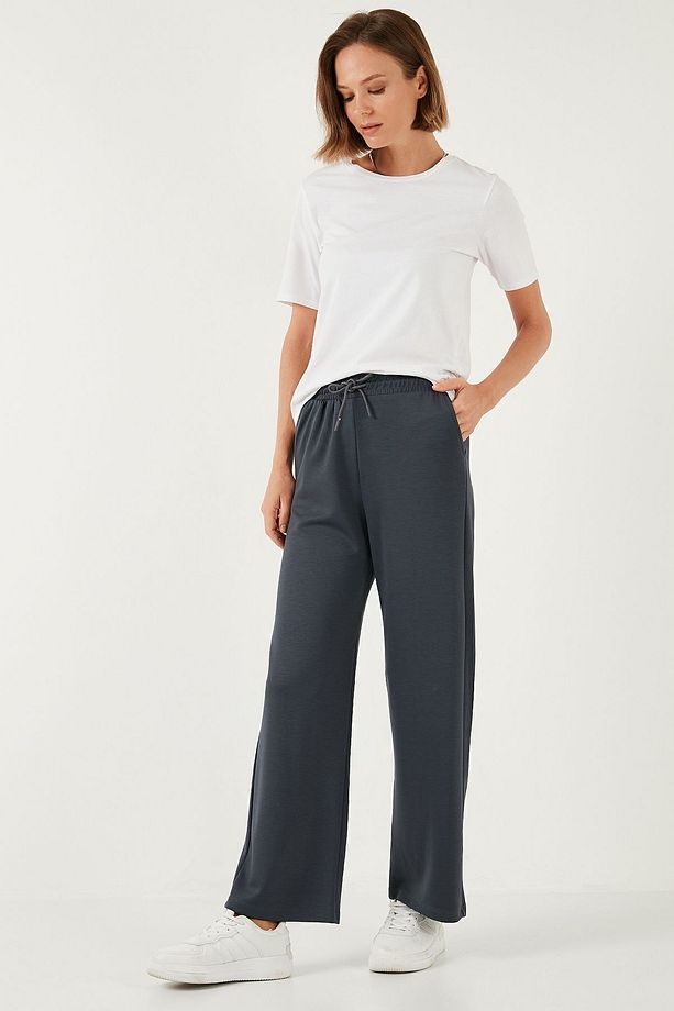 Streç Bol Paça Regular Fit  Eşofman Altı  EŞOFMAN ALTI 5865881 - 5