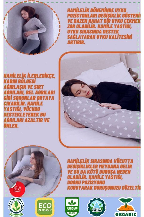 Çok İşlevli Destekli Uyku Minderi Hamile Yastığı Hamile Uyku Yastıgi Hamile Yastıgi Hamile Destek - 5