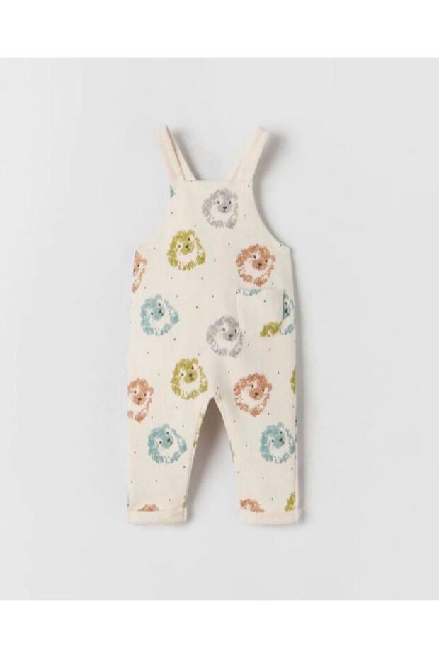 Baskılı unisex tulum