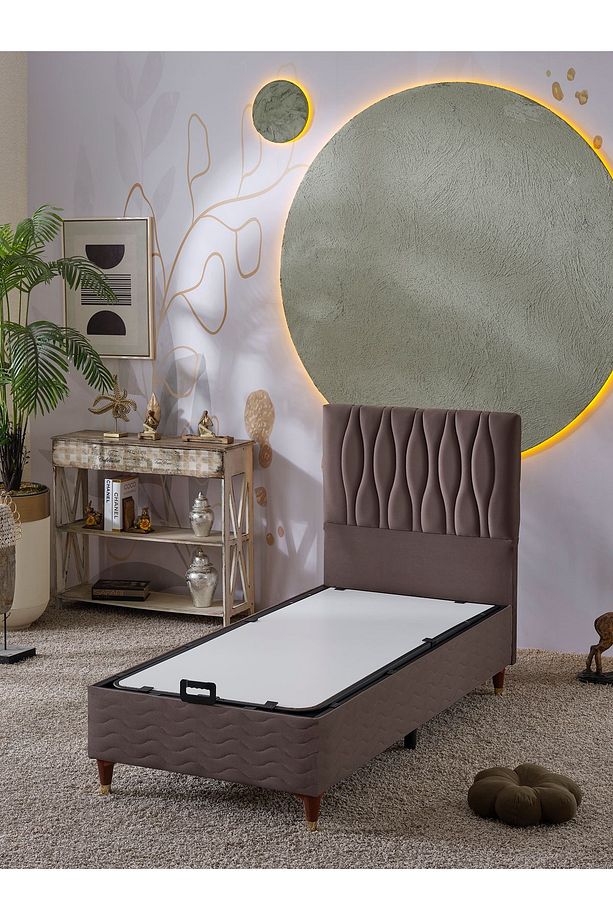 Almula Tek Kişilik 2Li Set (Baza+Başlık)(Yatak HARİÇ!!) - 1