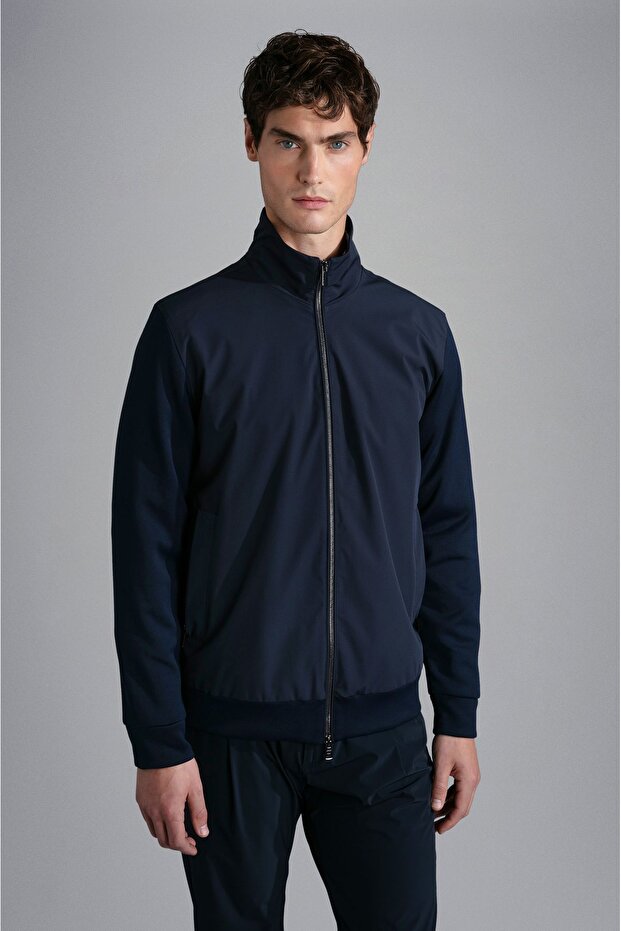 SWEATSHIRT WITH ZIP - 1