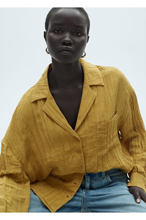 Cepli dokuma gömlek - 7