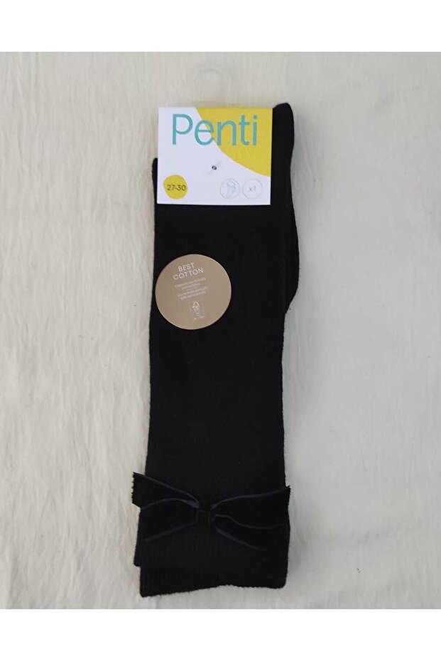 Knee-Length Basic Ribbon Socks for Children - 2