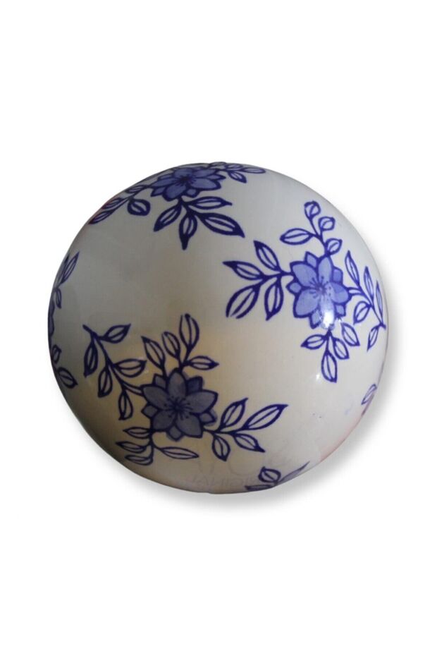 Spring Bleu Blanc Seramik Top ( 10 Cm )