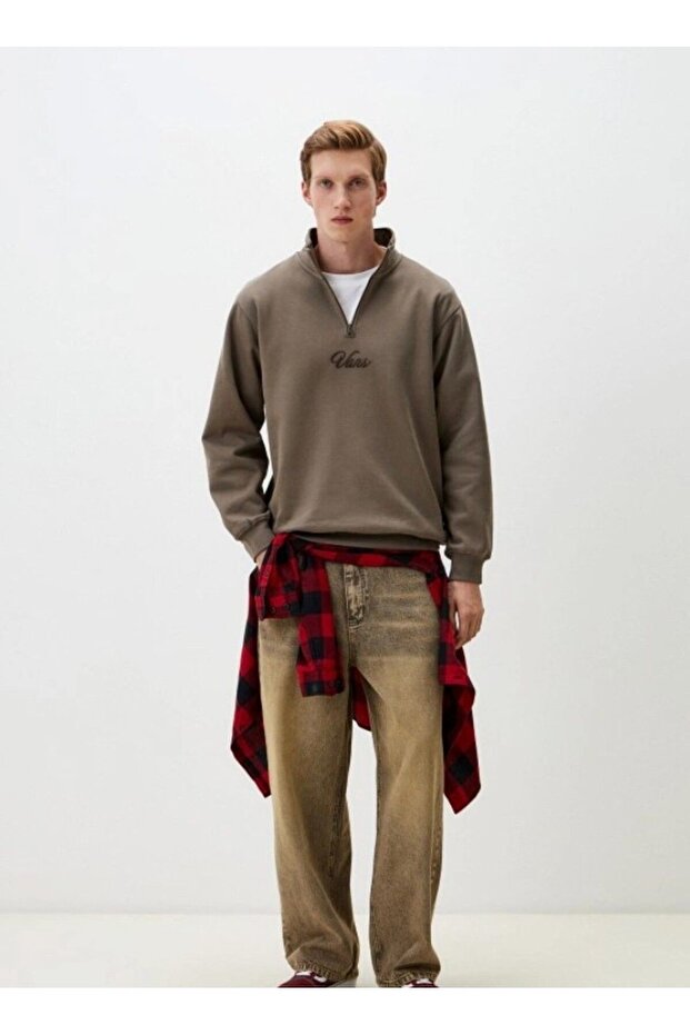 Scripted Loose Fleece QZIP - 2