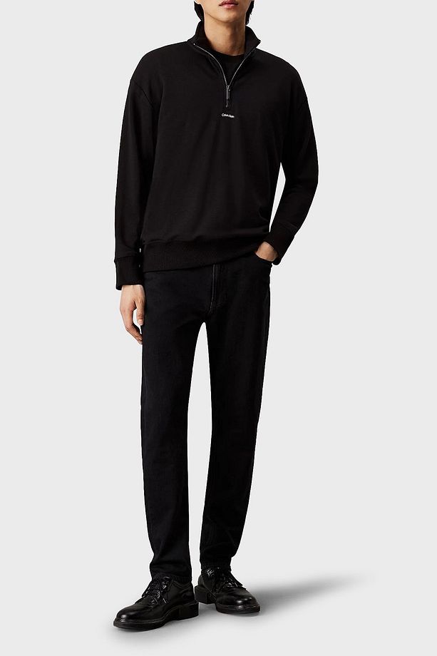 Regular Fit Pamuklu Yarım Fermuarlı Dik Yaka Sweat K10K113569BEH Erkek SWEAT K10K113569 - 4