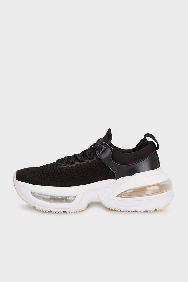 Logolu Kalın Tabanlı Sneaker Ayakkabı YW0YW014860GN  AYAKKABI YW0YW01486 0GN - 3