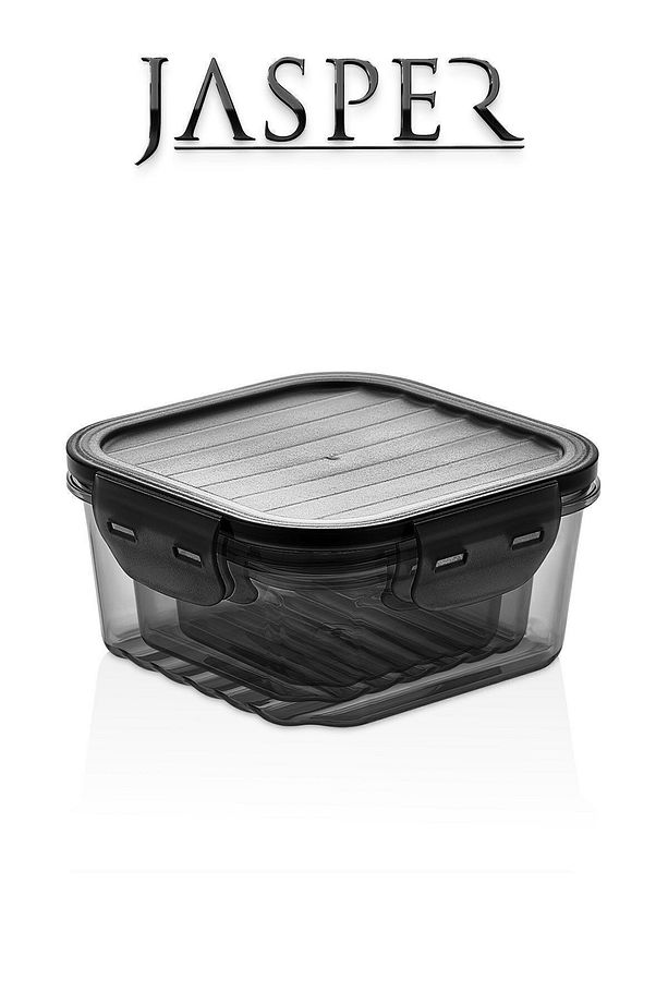 JPR-0113 6'Adet Saklama Kabı 1400ml+800ml+400ml Plastik Saklama Seti - 4