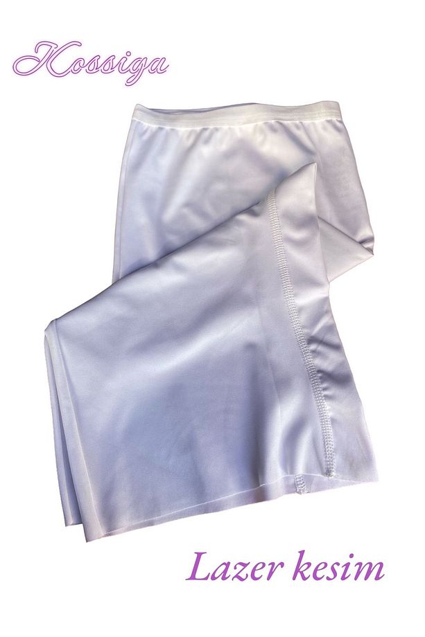 Kadın Mikro Dikişsiz Lazer Kesim İz Yapmaz Paçalı Boxer Şort - 3