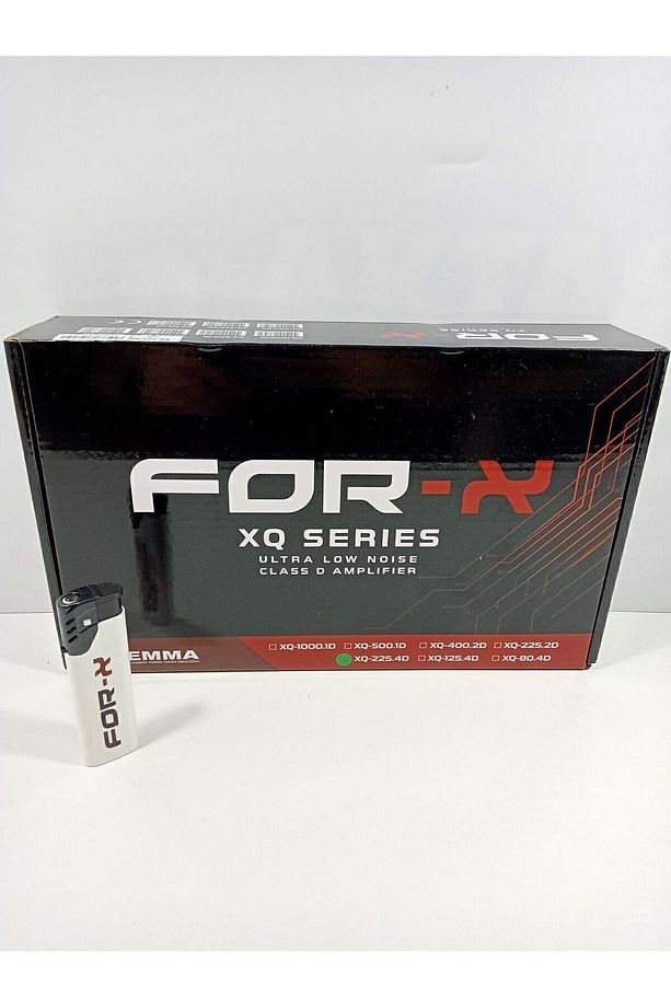 Amfi + For-x Çakmak - For-x XQ-225.4D 4 Kanal Ses ve Bass Anfisi - 4