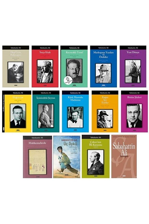 Sabahattin Ali Seti 14 Kitap