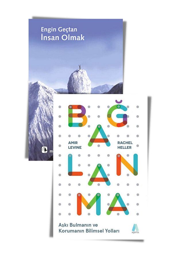 İnsan Olmak ve Bağlanma Seti (2 Kitap) Engin Geçtan İnsan Olmak, Amir Levine Bağlanma - 1
