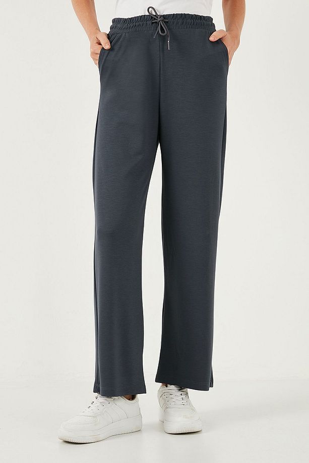 Streç Bol Paça Regular Fit  Eşofman Altı  EŞOFMAN ALTI 5865881 - 3