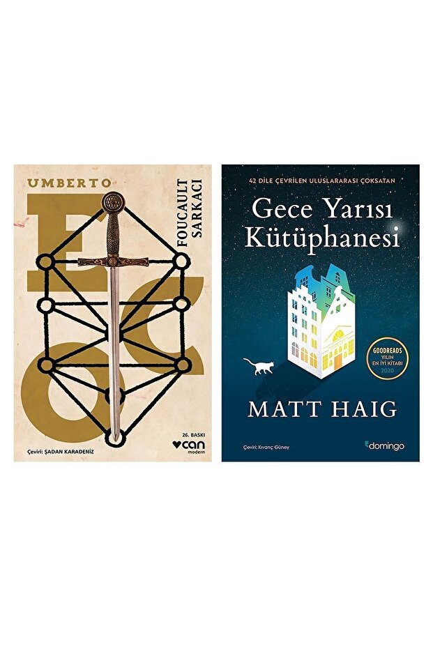 Foucault Sarkacı / Gece Yarısı Kütüphanesi (2 Kitap Set)