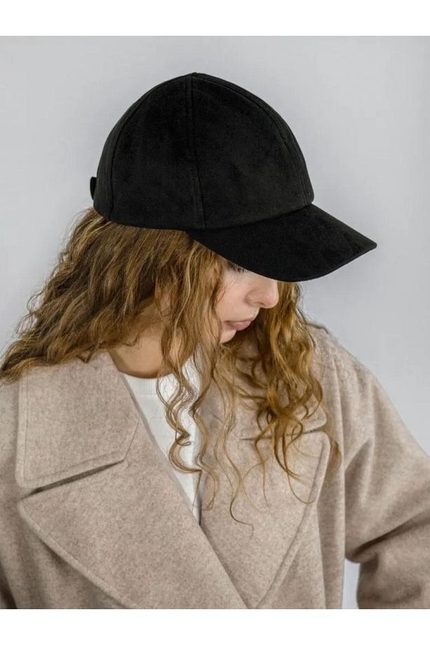 Unisex Kışlık Kaşe Spor Şapka | Ayarlanabilir Cırtl ıKep Şapka | Kaşe Baseball Cap - 2