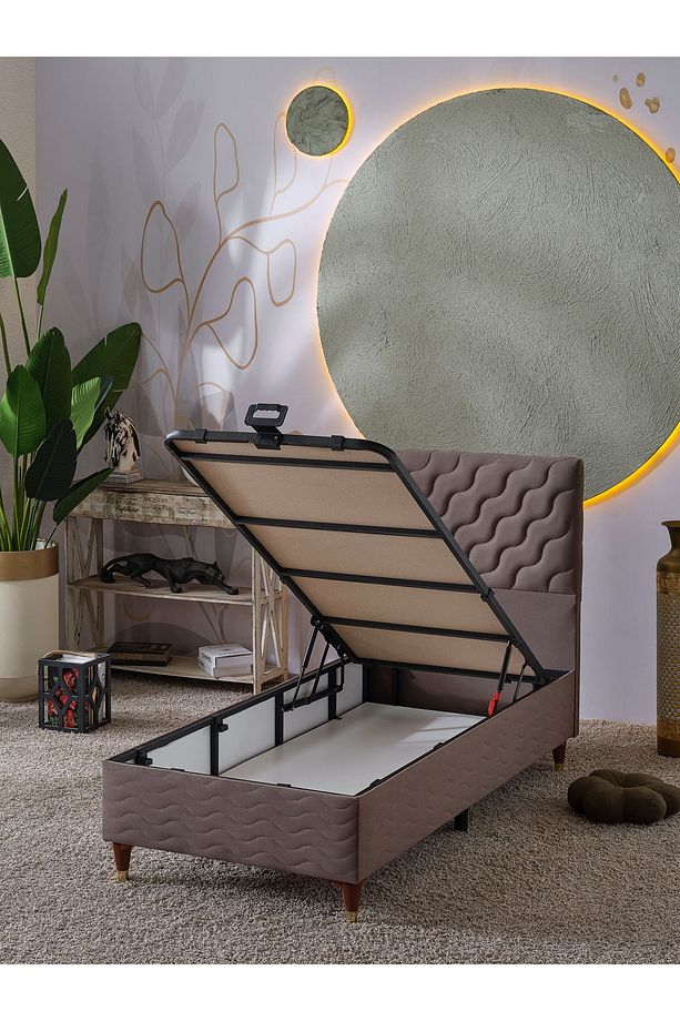 Simge Tek Kişilik 2Li Set (Baza+Başlık)(Yatak HARİÇ!!) - 2