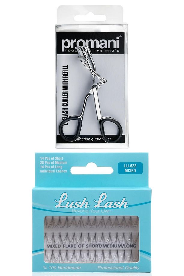 Lash Tekli Takma Kirpik/promani Kirpik Kıvırıcı (2'Lİ AVANTAJLI SET) - 1
