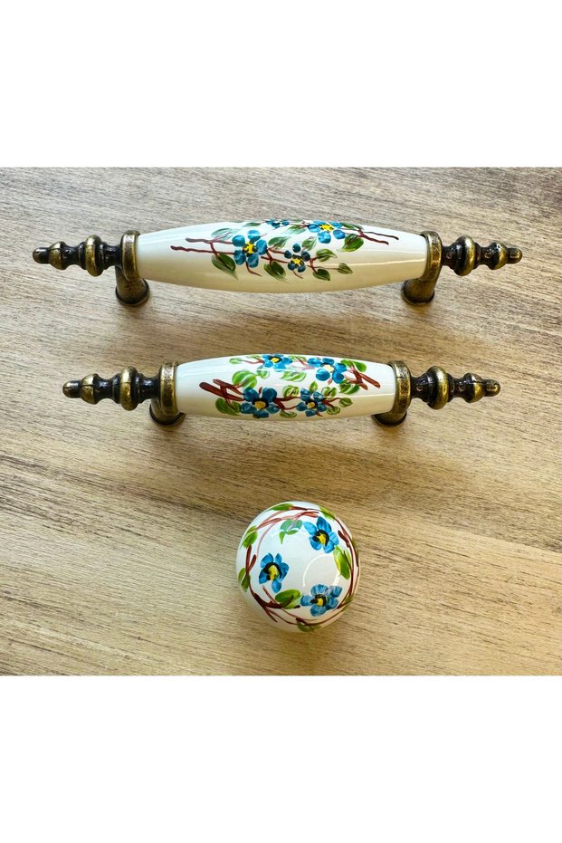Porcelain Furniture Drawer Cloakroom Kitchen Cabinet Handle