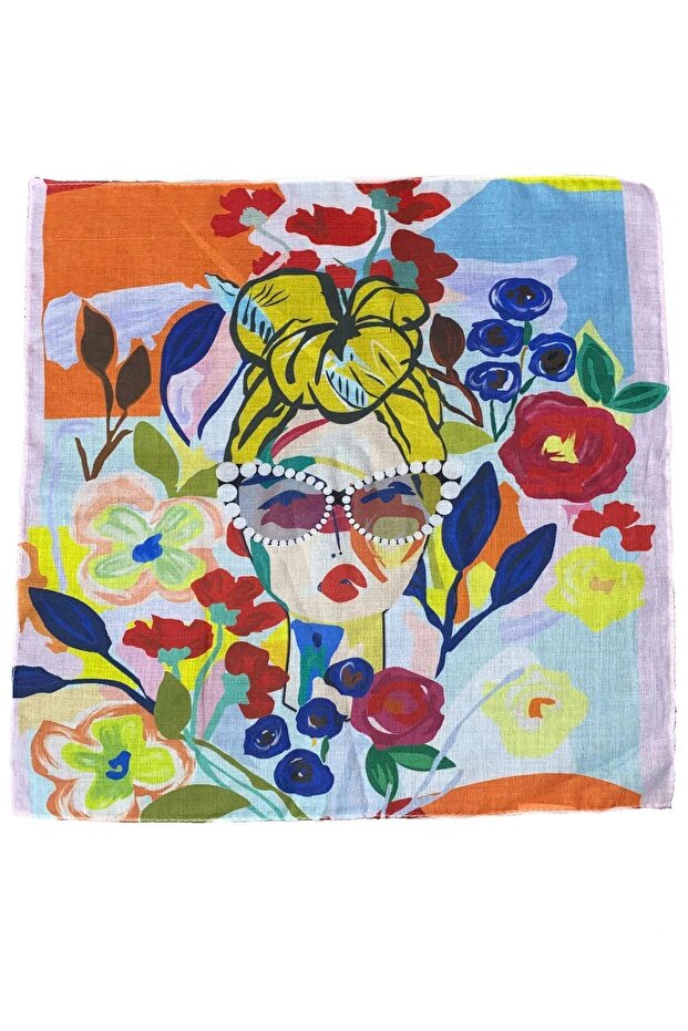 وشاح منقوش - 2