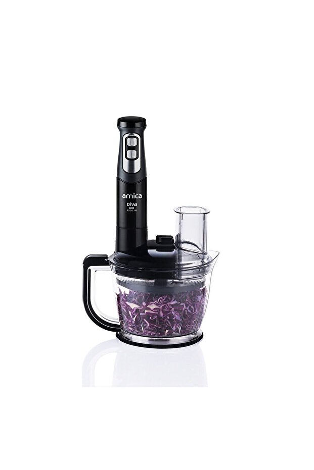 Arnica Diva Pro Rendeli El Blender Seti Siyah - 1
