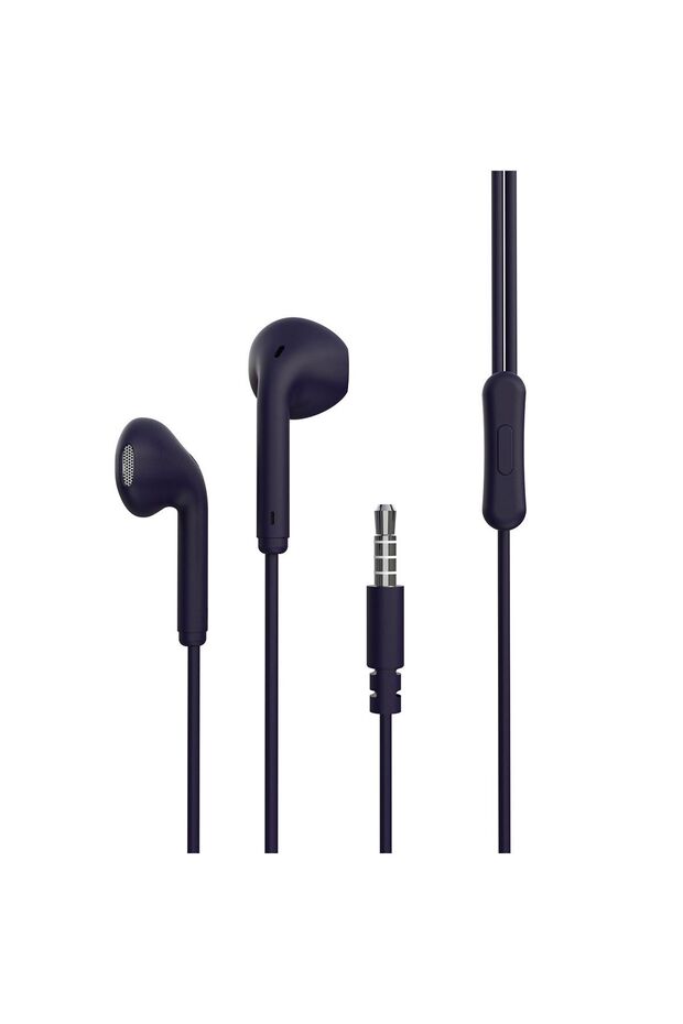 Zore ER06 3.5mm Kulaklık-Lacivert - 1