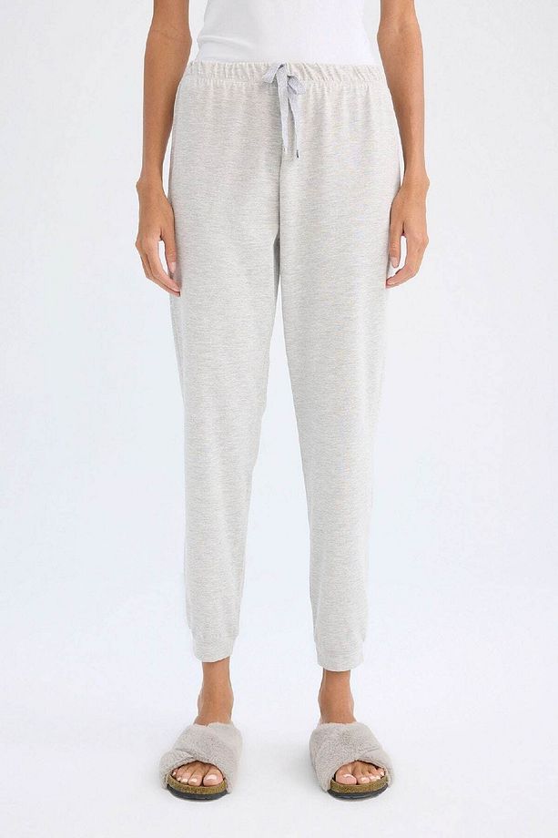 Fall In Love Regular Fit Beli Bağcıklı Lastikli Paça Pijama Altı B8712ax24au - 4