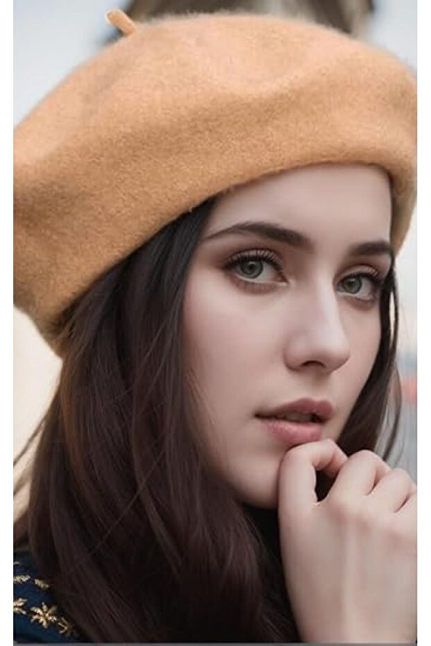 Fransız Ressam Keçe Bere Vizon - 2