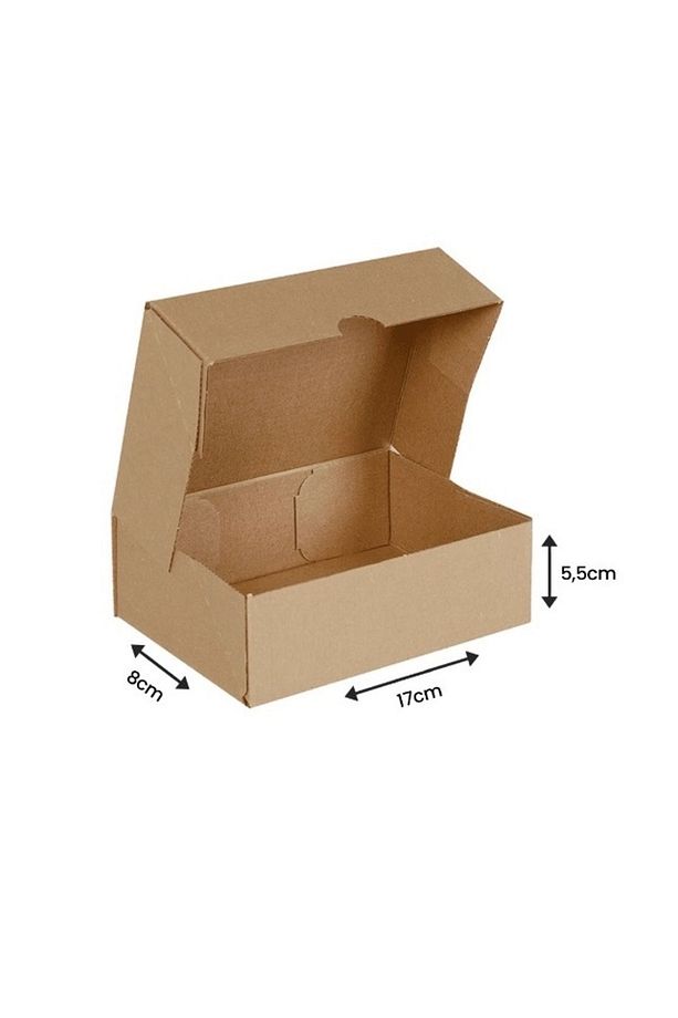 5'li E-Ticaret Karton Kargo Kutusu 17x8x5,5 cm - 0,25 Desi - 2