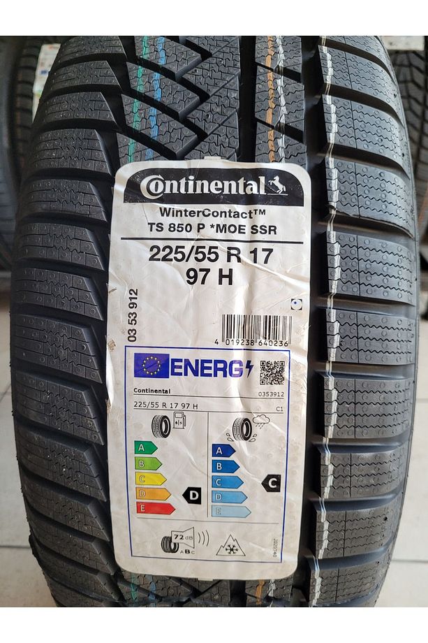 225/55R17 TS850P 97H Moe Ssr RUN FLAT Set Olarak (4ADET) 2024 Üretim* - 1