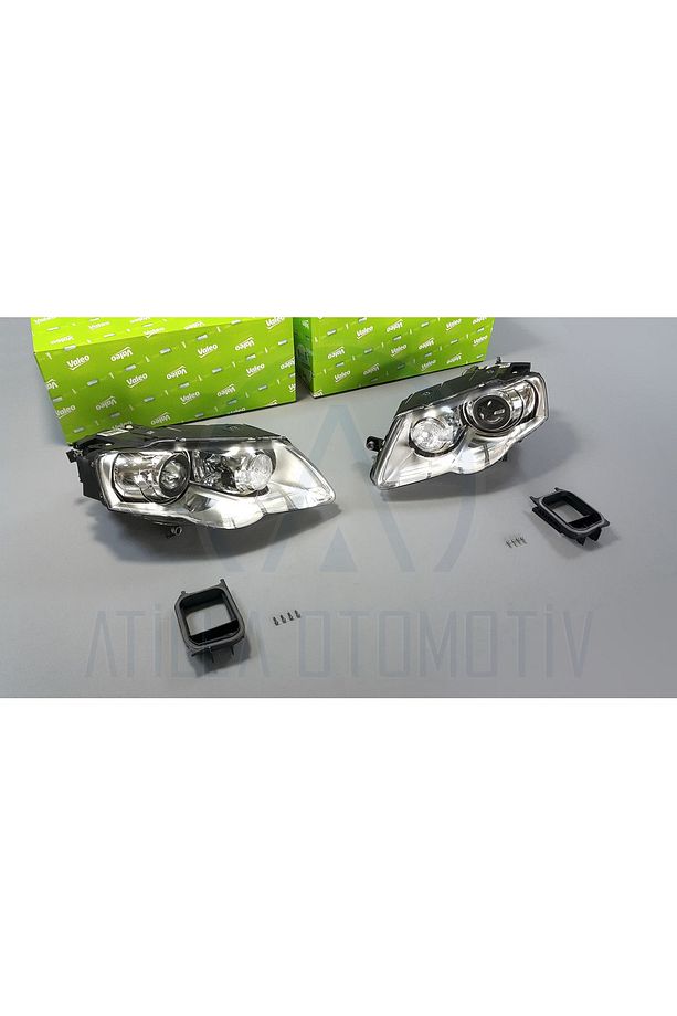 2 x VW PASSAT B6 3C 2005-2011 Uyumlu ADAPTİF Bİ XENON FAR SET VALEO - 1