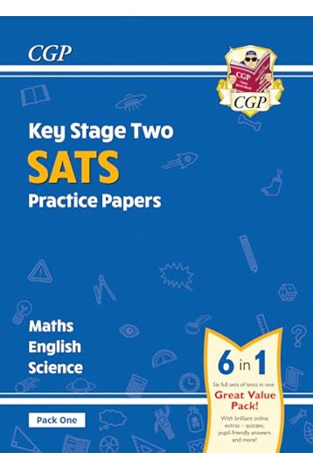 New Ks2 Complete Sats Practice Papers Pack 1 Science Maths & English For The 2022 Tests