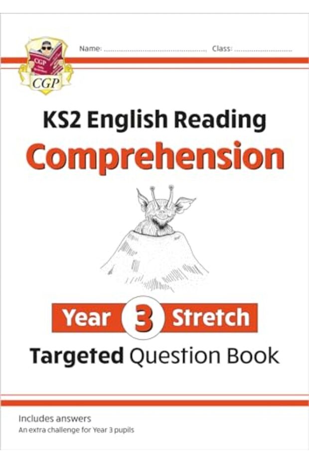 New Ks2 English Targeted Question Book Challenging Reading Comprehension Year 3 Stretch + Ans
