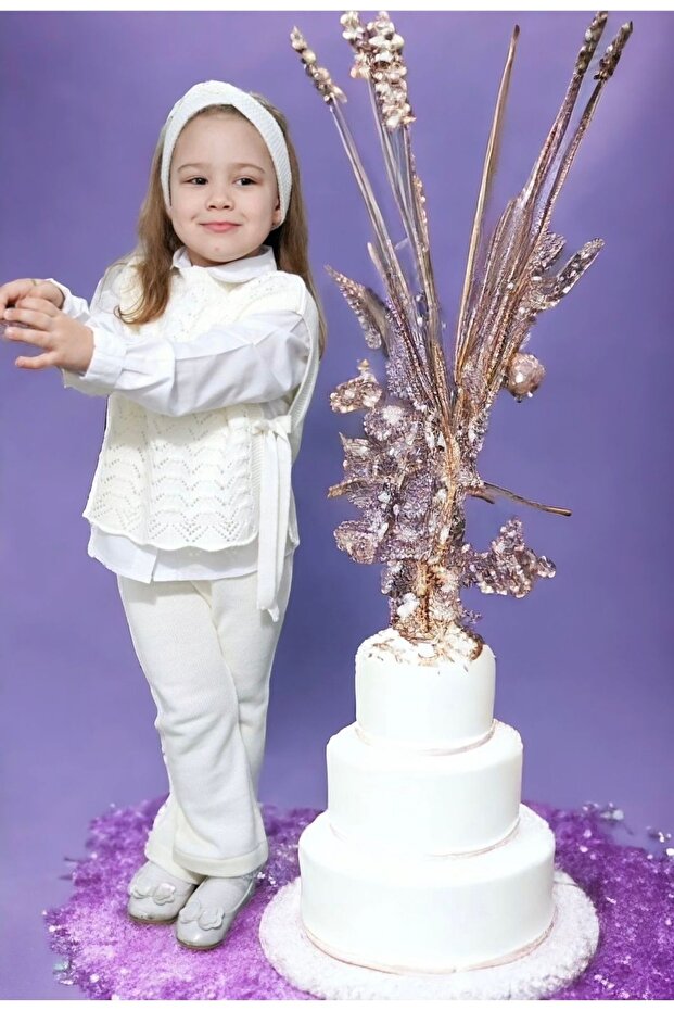 Girl's Knitwear 3 Piece Set