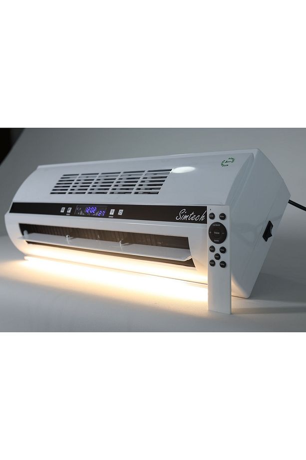 Km-1717 Hcl Led Isıklı Seramık Istıcı Ve Vantilatör - 3