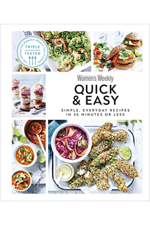 Australian Womens Weekly Quick & Easy Simple Everyday Recipes In 30 Minutes Or Less