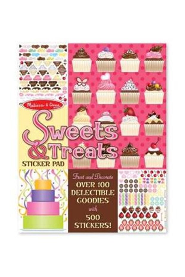 Sweets & Treats Sticker Pad [With Stickers]