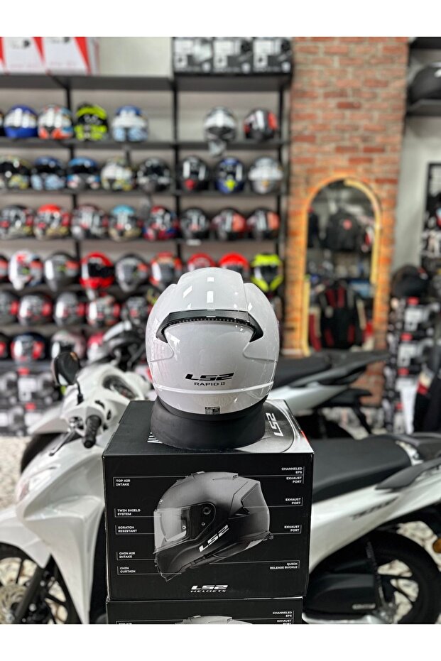 Rapid 2 Beyaz Kask Uyumlu - 4
