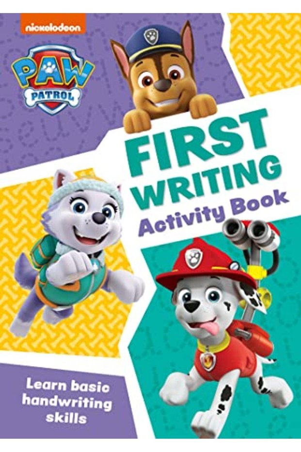 Paw Patrol Paw Patrol First Writing Activity Book Get Ready For School With Paw Patrol
