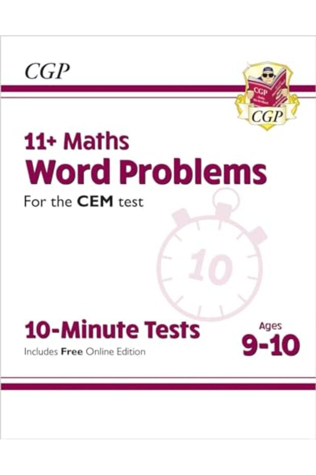 11+ Cem 10Minute Tests Maths Word Problems Ages 910 With Online Edition