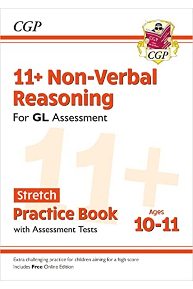 11+ Gl Nonverbal Reasoning Stretch Practice Book & Assessment Tests Ages 1011 With Online Ed